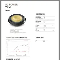 在飛比找蝦皮購物優惠-FOCAL TKM  Focal K2 Power 高音喇叭