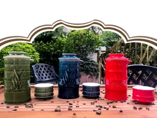 乾唐軒活瓷-----竹君子泡茶器----雙層1壺2杯----享悅旅行袋---陶瓷茶具整套品茗杯