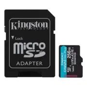 Kingston Canvas Go Plus microSDXC Memory Card - 256GB UHS-I - Class 10 - U3 -