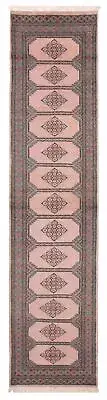 Traditional Hand-Knotted Runner Rug 2'7" x 11'6" Wool Carpet