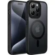 Tough On iPhone 15 Pro Max Case With MagSafe Matte Black