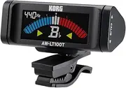 KORG AW-LT100T Lightweight Violin Clip-On Tuner with Bright Colour LCD Screen