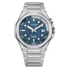 Citizen Series 8 Automatic 40mm Stainless Steel Silver Blue Watch NB6060-58L