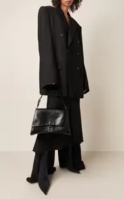[Balenciaga] Wool Godet Pant-Skirt