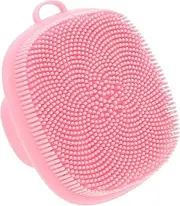 PLAFOPE Silicone Facial Brush Portable Face Wash Brush for Deep Cleansing Gentle Face Scrub for Prone