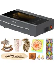 xTool P2S 55W CO2 Laser Cutter, Smart Desktop CO2 Laser Engraver Machine