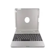 Wireless Bluetooth Keyboard Case + 4000 mAh power bank For Apple iPad 2 3 4 - Silver