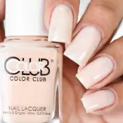 Color Club - Blushing Rose - Pink Nude Semi Sheer Cream Creme Nail Polish
