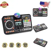Kidi Star DJ Mixer for Kids – Turntable with Built-In Speaker & Headphone Jack