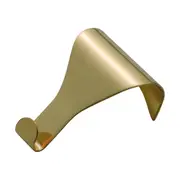 1550 Picture Rail Hook Standard Polished Brass H50xW33mm