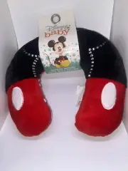 Disney Baby Mickey Mouse Neck Roll Pals, Travel Pillow, 9” Plush NWT