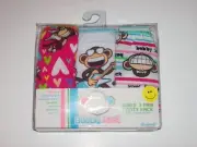 Bobby Jack Underwear Underpants Girls 3 Pair Panty Pack Monkey Guitar Sz 4 New