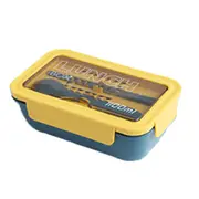 Microwave Lunch Box Japan Compartment Simple Style Fruit Salad Container For Kids With Tableware Food Storage