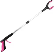 Beavorty Foldable Grabber Reaching Tool Durable Trash Picker Ergonomic Non Slip Handle Long Pole for Easy Pickup of Litter Keys for Seniors Mobility Aid