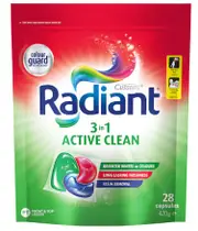 Radiant Active Clean 3-In-1 Laundry Detergent 28 Capsules 420g