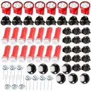 LED Kit Instrument Cluster Gauge red Light Bulbs For 1994-1997 Honda Accord MT (for: Honda)