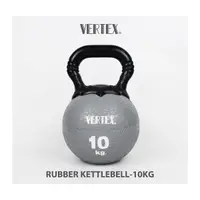 在飛比找誠品線上優惠-【VERTEX】10KG 橡膠壺鈴 灰色