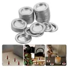 50 Pcs Burner Plate Incense Holder Tray for Sticks Cone Decor Decorative