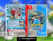 Pokémon Sword Retro Game Case/Custom Cover (Nintendo Switch, 2020) - NO GAME