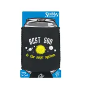 Best Son Solar System - Funny Novelty Stubby Holder With Base