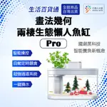 【生活百貨通】 畫法幾何兩棲生態懶人魚缸 PRO C180  智慧版 幾何 畫法 米家APP 有品