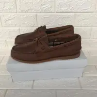 在飛比找蝦皮購物優惠-Sperry Top Sider 一腳蹬棕色皮革正品原裝