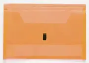 [FM] Pollywally Document Wallet - Pop Orange