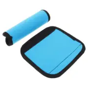 2 Pcs Anti-slip Sheath Barbell Pads Fitness Bars Cover for Hip Thrusts