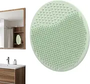 Baby Shower Brush | Baby Shampoo Brush - Soft Silicone Scalp Comb for Cradle Cap Cleaning, Massage Tool with Suction Cup
