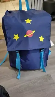 Childrens Space Theme Tent Set With Backpack, Seat, And Sleeping Bag New, So...