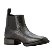 Ariat Men's Hybrid Low Boy Chelsea Black Adobe Boots 10060772