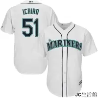 在飛比找Yahoo!奇摩拍賣優惠-觸底秒殺MLB棒球聯盟 Mariners 51# Ichir