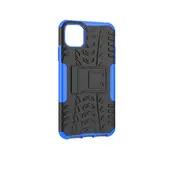 2Pcs For Iphone 11 Pro Max Tpu + Pc Shockproof Case With Holder(Blue)