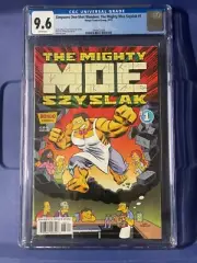 Simpsons One-shot Wonders: The Mighty Moe Szyslak #1 Cgc 9.6 White Pgs