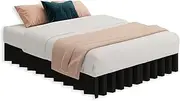 Yona Cardboard Bed - Eco-Friendly, 100% Recyclable, Durable Australian Bed Base | Sustainable, Minimalist Design | Holds Up to 3200kg | Easy Assembly and Repositioning(Black, Double)