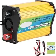 Power Inverter, Car Plug Converter 300W, Dual USB Car Inverter, Auto Power Converter Modified Sine Adapter