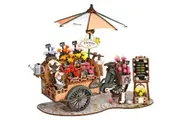 Robotime Rolife Blossom Cart DIY Miniature House Kit TGS03 187pcs (ROB121148)