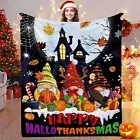 Halloween Blanket - Christmas Throw Blanket, Christmas Blanket, Halloween Thr...