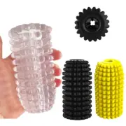 Man Reusable Penis-Sleeve-Girth Condoms-Enhancer-Extender-Enlarger Penis Sheath
