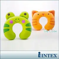 在飛比找樂天市場購物網優惠-【INTEX】充氣護頸枕 不挑款-動物造型超輕巧易攜帶/外出