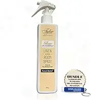 Worldwide Nutrition Bundle Compatible with Tyler Glam On Demand French Market Linen and Room Spray Odor Eliminator 8oz - Dual-Use Linen & Room Freshener for Home - 227g Bottle with Keychain