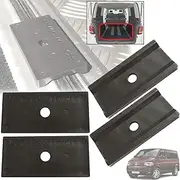 Twowinds Guide Holder Profile Rail Accessories Interior Guide Bracket for Multiflex Board Fridge Night Pot Compatible with VW T5 T6 Multivan Transporter California (Pack of 4)