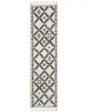 [Rug Culture] Saffron 33 Runner Rug in White