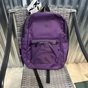 Skunk Smell Proof Large Purple Backpack With Combo Lock And Double Zipper.