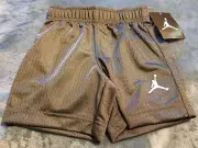 NWT MSRP $ 33 Nike Kids Boys 2T Air Jordan Jumpman mesh Basketball shorts gray
