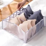 Foldable Drawer Organizer Divider - Closet Storage Box for Underwear Bras Socks