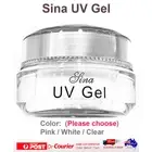 Sina UV Gel Builder Pink / White / Clear UV Gel Nail 14g High Quality AU Sale