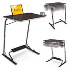 Upgraded Folding TV Tray Table - Extra Large & Sturdy Laptop Table for Couch,...