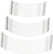 30Pcs Fishing Leaders with Swivels Durable Fishing Leading Lines for Saltwater for Connecting Hooks and Baits for Enthusiasts