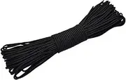 WYSUMMER Nylon Cord Rope,20 Meters 4mm Picture Hanging Cord Wire Nylon Parachute Picture Cord (Black)
